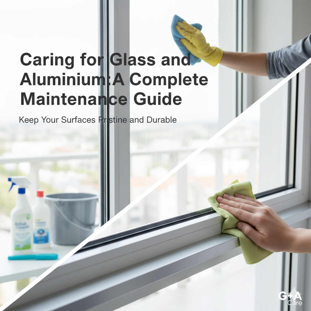 Caring for Glass and Aluminium: A Complete Maintenance Guide
